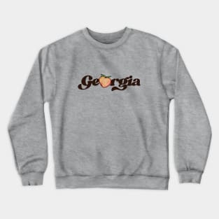 Georgia Peach Crewneck Sweatshirt